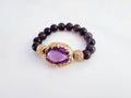 Amethyst Stone Bracelet by Earthset