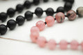 Rose Quartz Stone Bracelet by Earthset